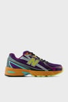 New Balance Logolu Renk Bloklu Sneaker Bayan Ayakkabı U740MC2 MOR