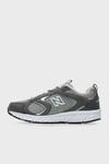 New Balance NB Lifestyle Logolu Bağcıklı Sneaker Unisex Ayakkabı ML408GSU GRİ-GRİ