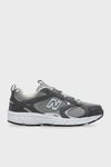 New Balance NB Lifestyle Logolu Bağcıklı Sneaker Unisex Ayakkabı ML408GSU GRİ-GRİ