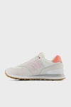 New Balance NB Lifestyle Logolu Süet Detaylı Sneaker Kadın Ayakkabı WL574IPK BEYAZ