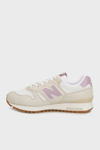 New Balance NB Lifestyle Logolu Süet Sneaker Bayan Ayakkabı WL565LLC BEJ