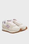 New Balance NB Lifestyle Logolu Süet Sneaker Bayan Ayakkabı WL565LLC BEJ