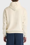 New Balance NB Lifestyle Pamuklu Oversize Logolu Kapüşonlu Unisex Sweat 0UNH3534SST BEJ