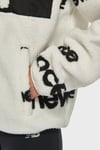 New Balance NB Lifestyle Regular Fit Logolu Dik Yaka Unisex Sweat 0UNC3358WT BEYAZ