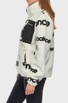 New Balance NB Lifestyle Regular Fit Logolu Dik Yaka Unisex Sweat 0UNC3358WT BEYAZ