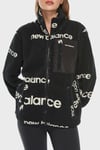 New Balance Regular Fit Logolu Dik Yaka Unisex Sweat 0UNC3358BK SİYAH