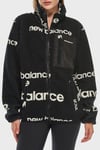 New Balance Regular Fit Logolu Dik Yaka Unisex Sweat 0UNC3358BK SİYAH
