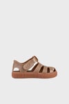 Nico Kaymayı Önleyen Cırtlı Unisex Çocuk Sandalet S10291 KAHVE