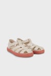 Nıco Logolu Cırt Cırtlı Unisex Çocuk Sandalet S10368 TAŞ
