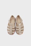 Nıco Logolu Cırt Cırtlı Unisex Çocuk Sandalet S10368 TAŞ