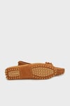 Nine West Zincir Detaylı Süet Loafer Kadın Ayakkabı NEWKIND 5FX TABA