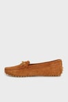 Nine West Zincir Detaylı Süet Loafer Kadın Ayakkabı NEWKIND 5FX TABA
