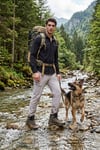 Normal Bel Dar Paça Su İtici Trekking ve Kurye Erkek Pantolon 693719 GRİ