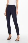 Normal Bel Regular Fit Dar Paça Onlpoptrash Kadın Pantolon 15115847 KOYU LACIVERT