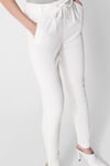 Normal Bel Regular Fit Dar Paça Onlpoptrash Kadın Pantolon 15115847 BEYAZ