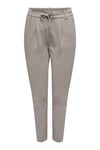Normal Bel Regular Fit Dar Paça Onlpoptrash Kadın Pantolon 15115847 GRİ