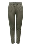Normal Bel Regular Fit Dar Paça Onlpoptrash Kadın Pantolon 15115847 Olive