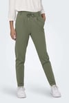 Normal Bel Regular Fit Dar Paça Onlpoptrash Kadın Pantolon 15115847 HAKİ