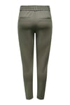 Normal Bel Regular Fit Dar Paça Onlpoptrash Kadın Pantolon 15115847 Olive