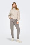 Normal Bel Regular Fit Dar Paça Onlpoptrash Kadın Pantolon 15115847 GRİ