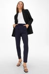 Normal Bel Regular Fit Dar Paça Onlpoptrash Kadın Pantolon 15115847 KOYU LACIVERT