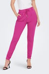 Normal Bel Regular Fit Dar Paça Onlpoptrash Kadın Pantolon 15115847 FUŞYA