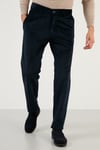 Normal Bel Regular Fit Düz Paça Erkek Kadife Pantolon 645MERLIN LACİVERT