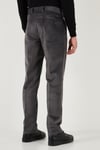 Normal Bel Regular Fit Düz Paça Erkek Kadife Pantolon 645MERLIN GRİ