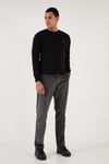 Normal Bel Regular Fit Düz Paça Erkek Kadife Pantolon 645MERLIN GRİ