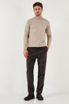 Normal Bel Regular Fit Düz Paça Erkek Kadife Pantolon 645MERLIN KAHVE