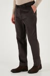 Normal Bel Regular Fit Düz Paça Erkek Kadife Pantolon 645MERLIN KAHVE