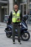 Normal Kalıp Kargo Cepli Lastikli Bel Trekking ve Kurye Erkek Pantolon 693710 FÜME