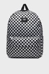 Old Skool Kareli Fermuarlı Unisex Sırt Çantası VN000H4XY281 SİYAH-BEYAZ