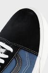Old Skool Logolu Süet Detaylı Sneaker Unisex Ayakkabı VN000D7ZNGV1 Mavi-Siyah