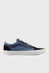 Old Skool Logolu Süet Detaylı Sneaker Unisex Ayakkabı VN000D7ZNGV1 Mavi-Siyah