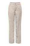 Onlaris Straight Fit Normal Bel Düz Paça Kadın Pantolon 15364126 TAŞ