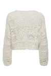 Onlbeach Pamuklu Regular Fit V Yaka Triko Kadın Hırka 15257604 EKRU