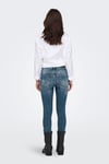 Onlblush Pamuklu Skinny Fit Dar Paça Jeans Kadın Kot Pantolon 15336681 MAVİ