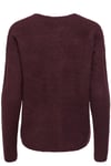 Onlcamilla Regular Fit V Yaka Kadın Kazak 15204588 VİŞNE