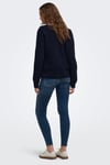 Onlcamilla Regular Fit V Yaka Kadın Kazak 15204588 KOYU LACIVERT