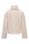 Onlcarrıe Regular Fit Ceket Yaka Düğmeli Kadın Mont 15382557 BEJ