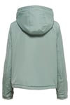 Onldahlia Regular Fit Çift Taraflı Kapüşonlu Kısa Kadın Mont 15208777 YEŞİL