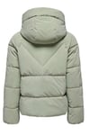 Onlece Kapüşonlu Şişme Kadın Mont 15318451 AÇIK YEŞİL