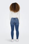 Onlemily Normal Bel Skinny Fit Dar Paça Jeans Kadın Kot Pantolon 15293282 MAVİ
