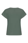 Onlfree Modal Regular Fit V Yaka Kadın T Shirt 15369294 HAKİ
