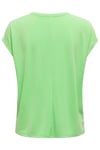 Onlfree Regular Fit Bisiklet Yaka Kadın T Shirt 15315577 YEŞİL