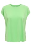 Onlfree Regular Fit Bisiklet Yaka Kadın T Shirt 15315577 YEŞİL