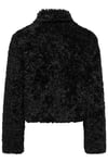 Onlginny Regular Fit Yumuşak Tüylü Kadın Mont 15352795 SİYAH