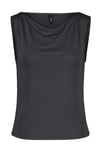 Onlhannah Regular Fit Degaje Yaka Kadın Atlet 15375269 SİYAH