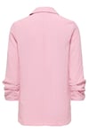 Onlita Regular Fit Kruvaze Yaka Blazer Kadın Ceket 15370275 PEMBE
